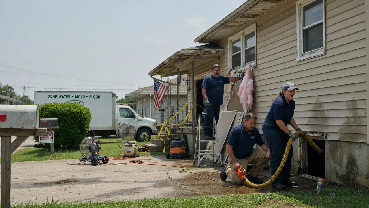 Water Damage Repair in Lewisburg, TN near me